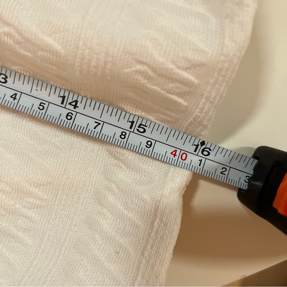 Vintage 1960 70 White Cable knit Long Sleeve Retro Tennis Prep Dress - Picture 9 of 17